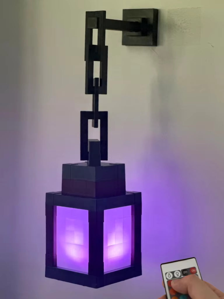 Lampara Minecraft Farol Led