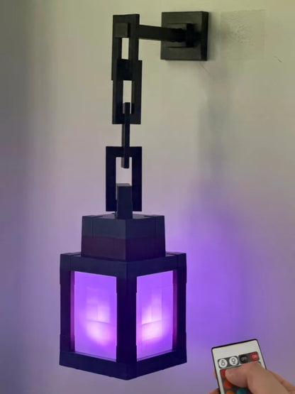 Lampara Minecraft Farol Led