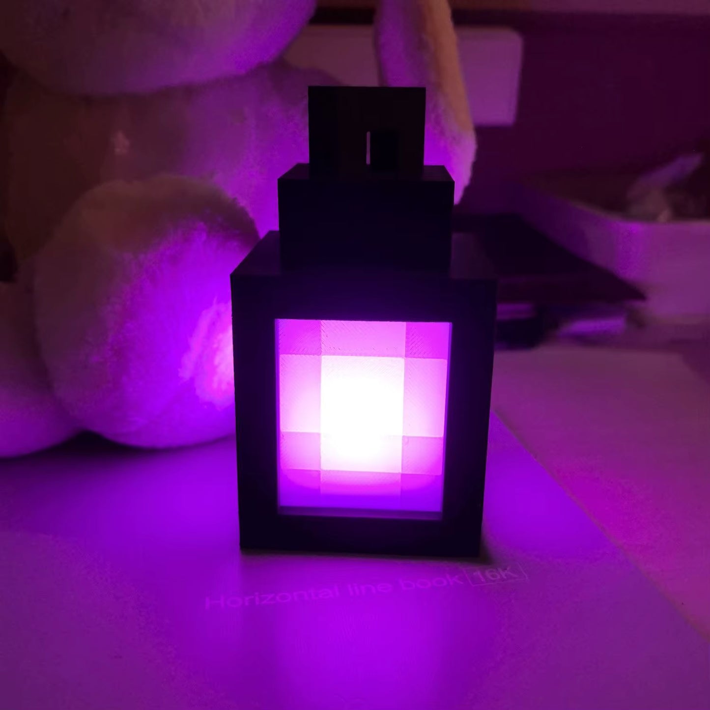 Lampara Minecraft Farol Led