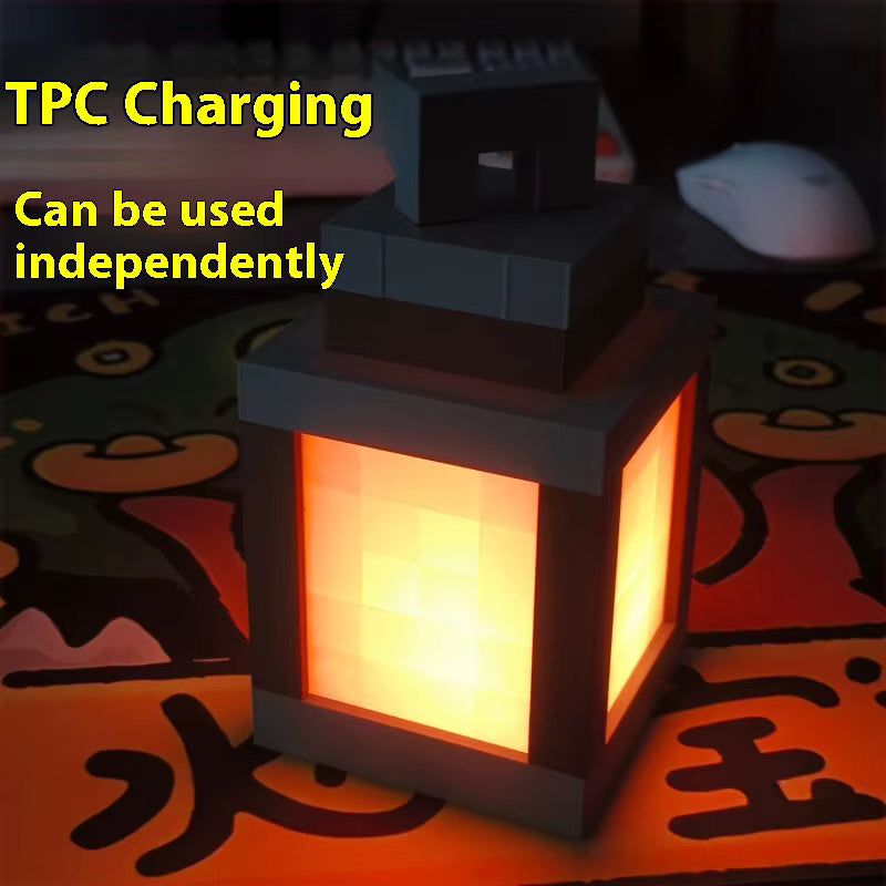 Lampara Minecraft Farol Led